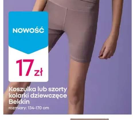 Szorty kolarki dziewczęce Bekkin