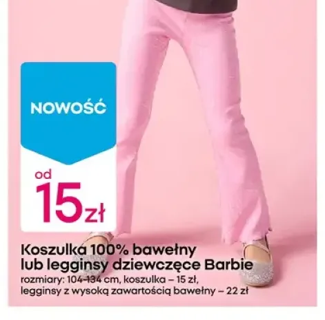 Legginsy dziewczęce Barbie