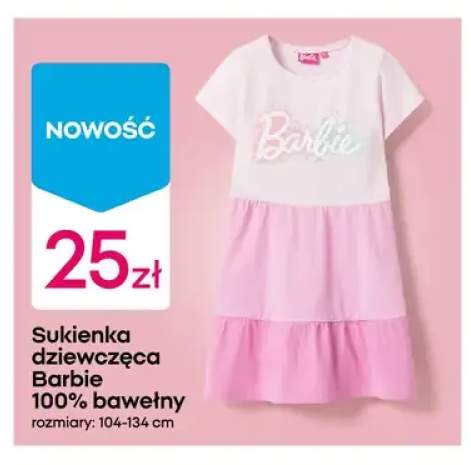 Sukienka dziewczęca Barbie