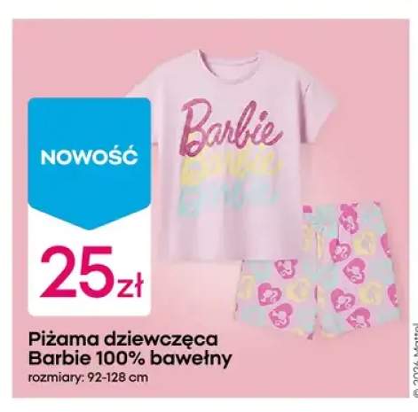 Piżama dziewczęca Barbie