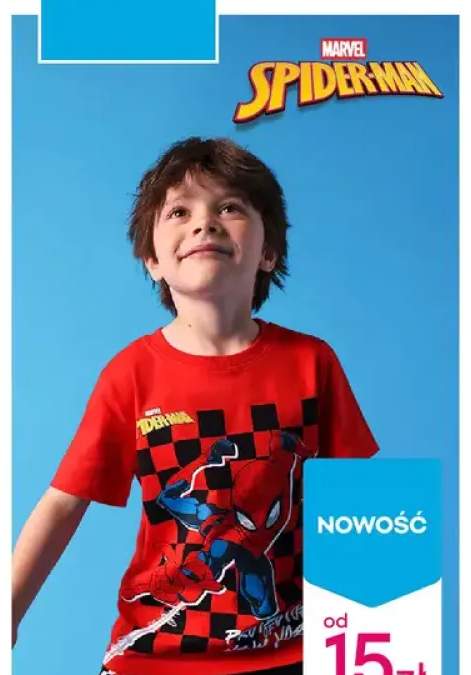 Koszulka chłopięca Spider-Man