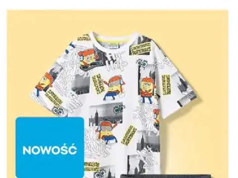 Koszulka chłopięca SpongeBob