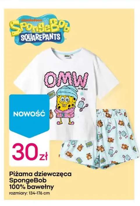 Piżama dziewczęca SpongeBob