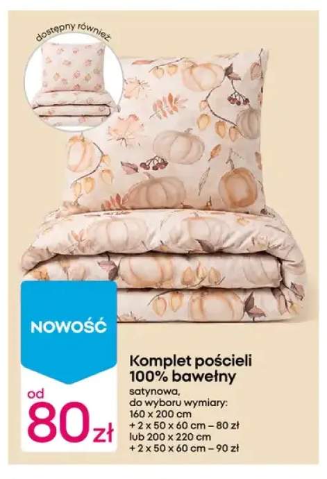 Komplet pościeli 100% bawełny satynowej 160x200 cm