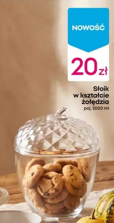 Słoik w kształcie żołędzia 2000 ml