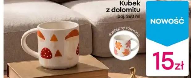 Kubek z dolomitu