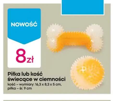 Piłka świecąca w ciemności +1 wariant