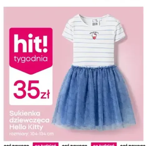 Sukienka dziewczęca Hello Kitty