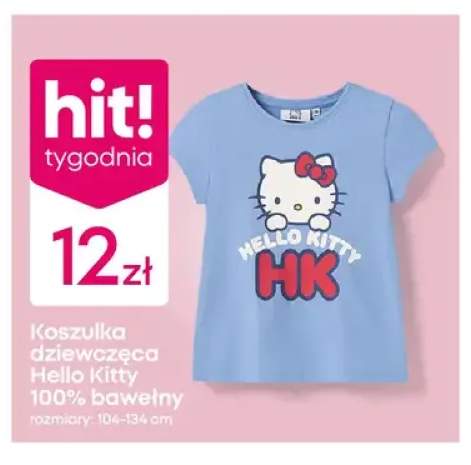 Koszulka dziewczęca Hello Kitty