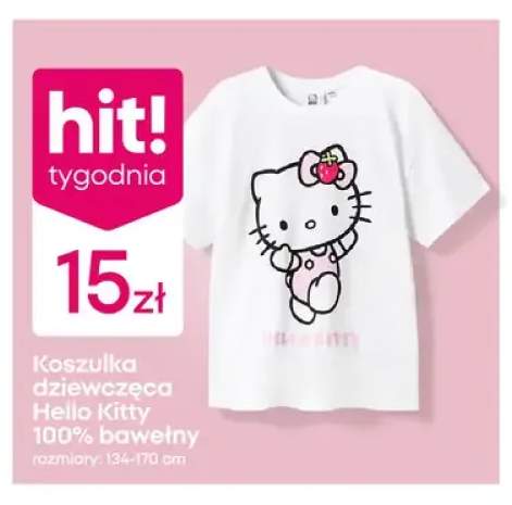 Koszulka dziewczęca Hello Kitty