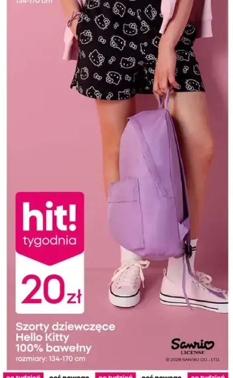 Szorty dziewczęce Hello Kitty