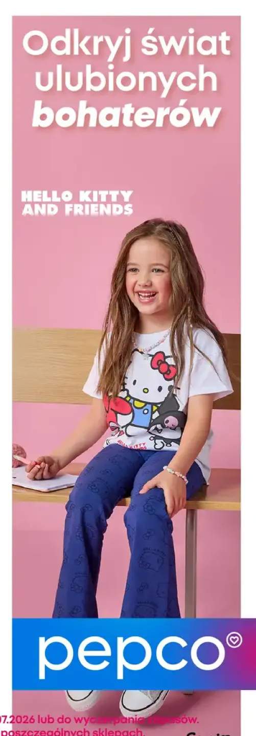 Odzież dziecięca licencyjna Hello Kitty