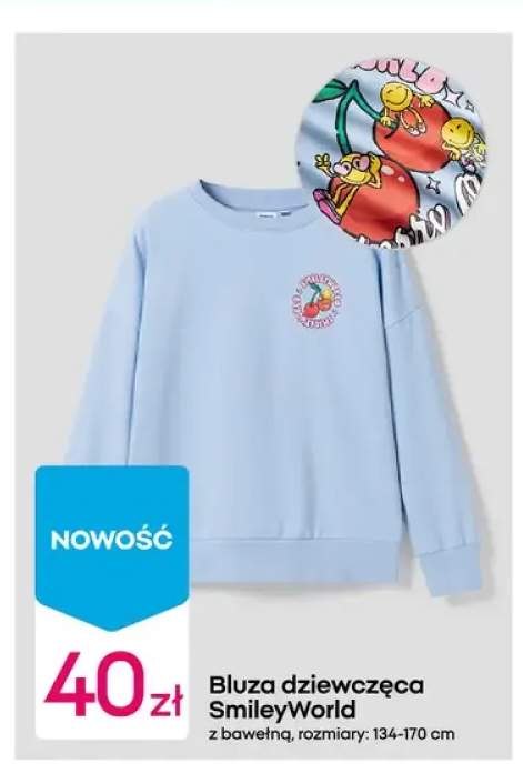 Bluza dziewczęca SmileyWorld