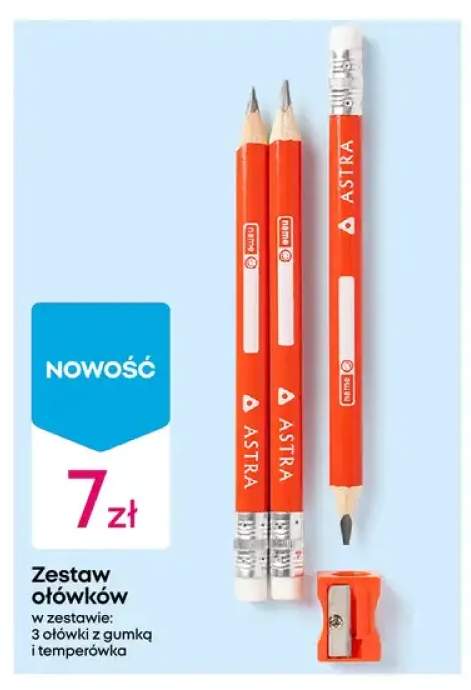 Zestaw ołówków Astra