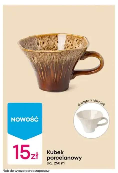 Kubek porcelanowy