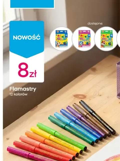 Flamastry Astrino 12 kolorów