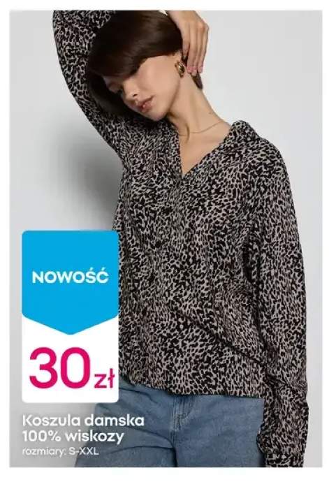 Koszula damska 100% wiskozy