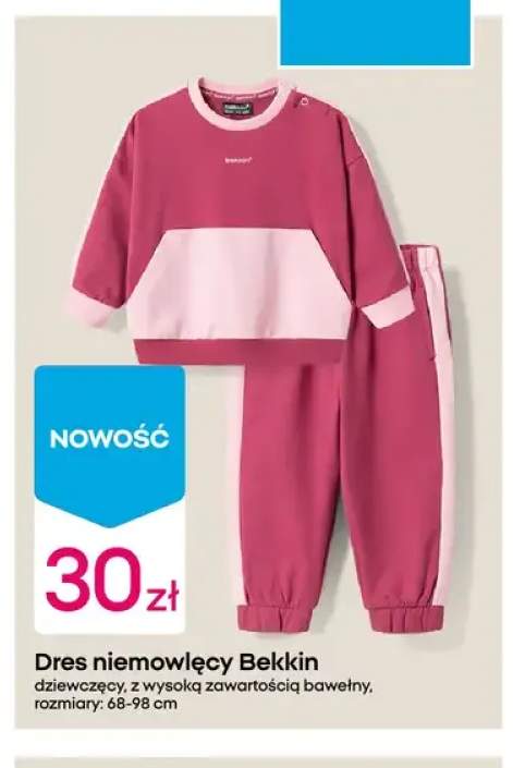 Dres niemowlęcy dziewczęcy Bekkin