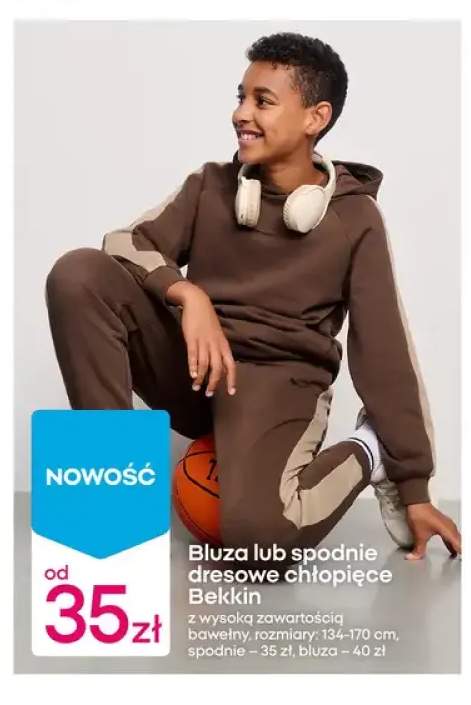 Spodnie dresowe chłopięce Bekkin