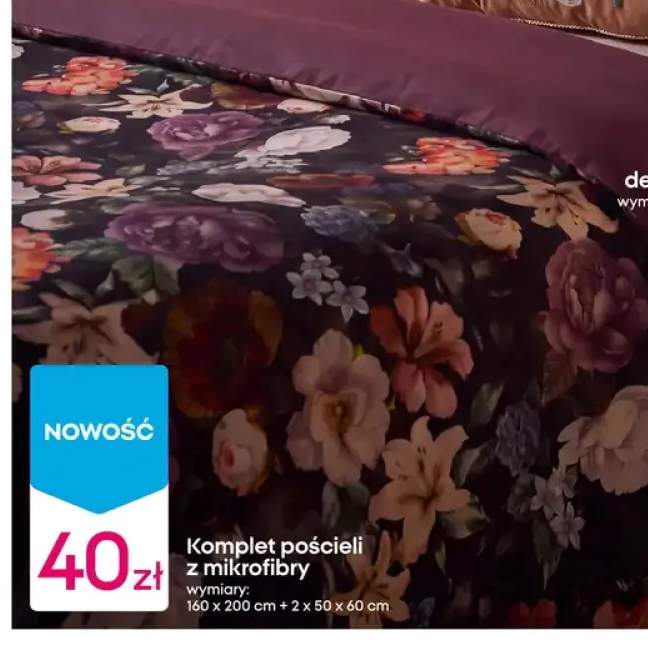Komplet pościeli z mikrofibry