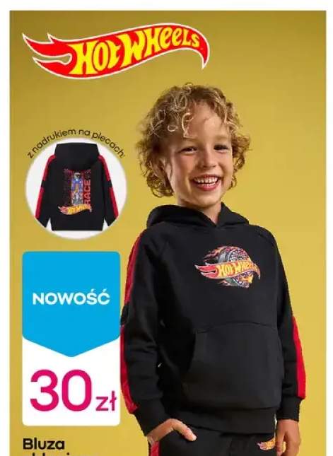 Bluza chłopięca Hot Wheels