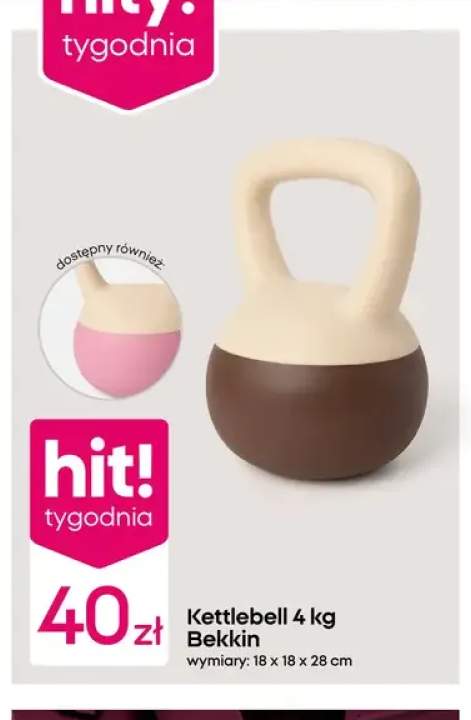 Kettlebell 4 kg Bekkin