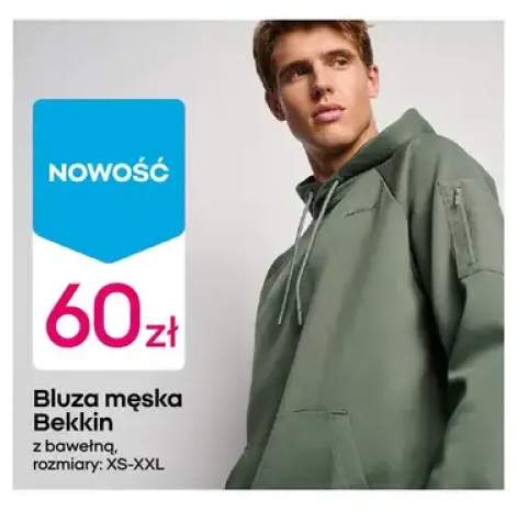 Bluza męska Bekkin z bawełną