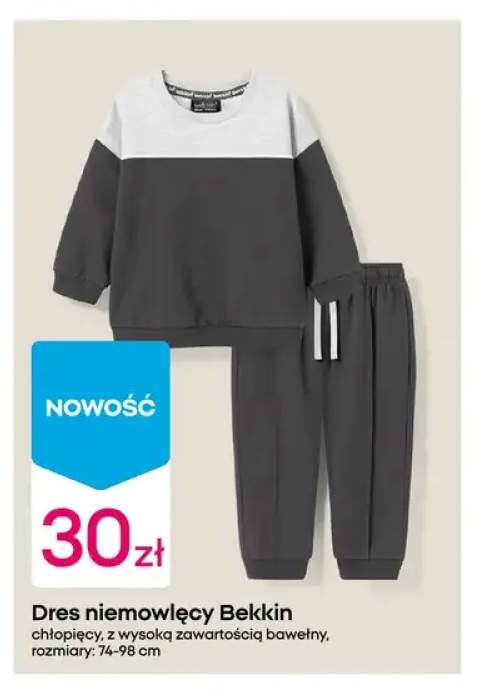 Dres niemowlęcy Bekkin chłopięcy