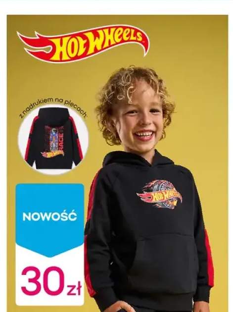 Bluza chłopięca Hot Wheels
