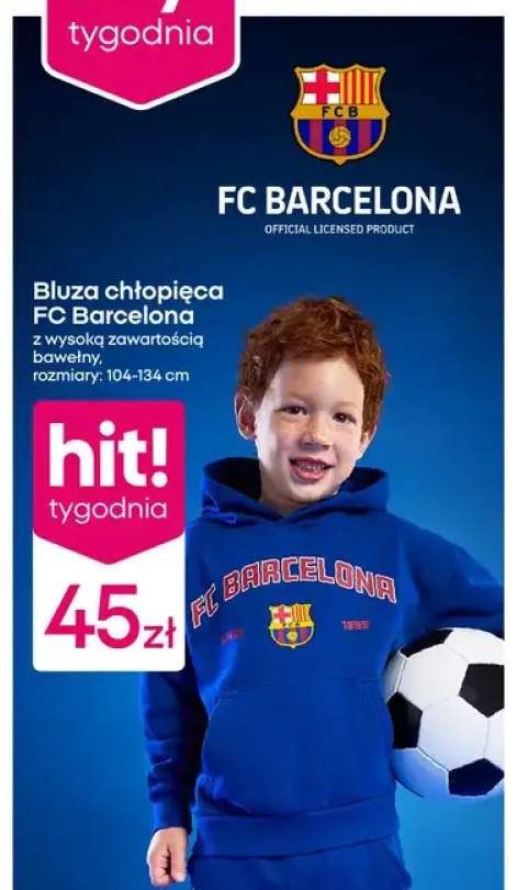 Bluza chłopięca FC Barcelona