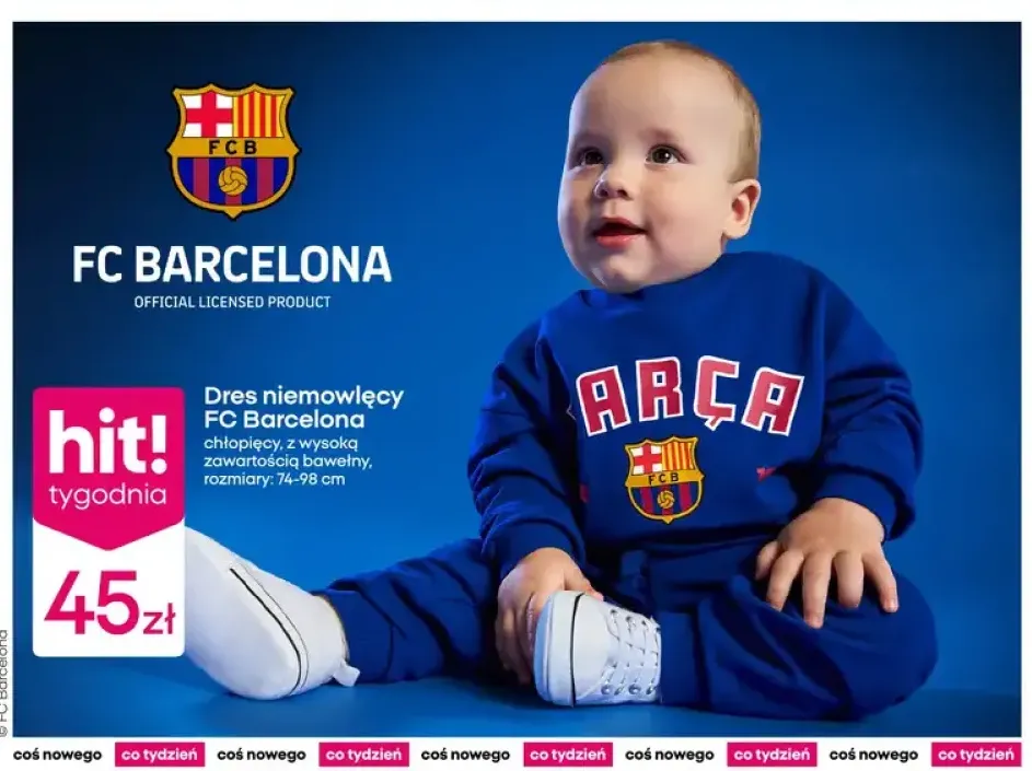 Dres niemowlęcy FC Barcelona