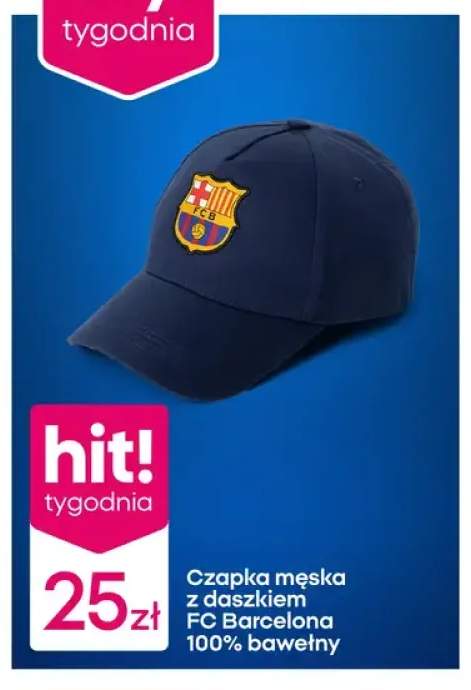 Czapka męska z daszkiem FC Barcelona