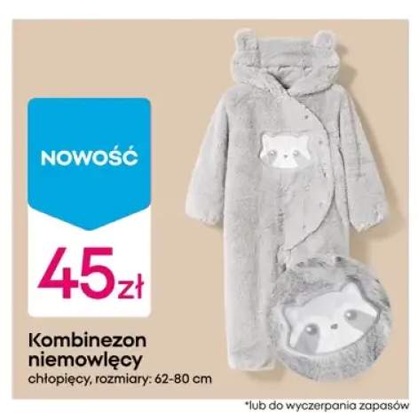 Kombinezon niemowlęcy chłopięcy