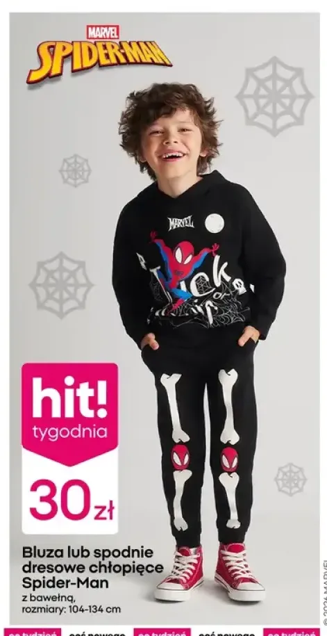 Bluza chłopięca Spider-Man +1 wariant