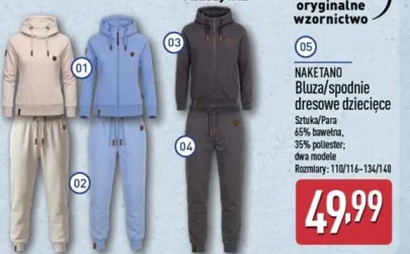 spodnie dresowe dziecięce