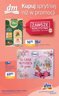 Okładka gazetki Drogerie dm
